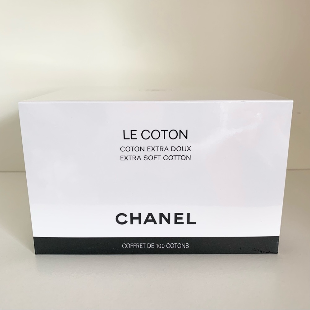 Chanel embossed cotton pad set of 100 - Picture 6 of 7